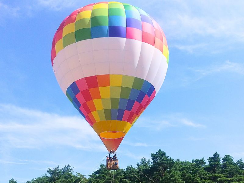 富士本栖湖リゾート　気球体験