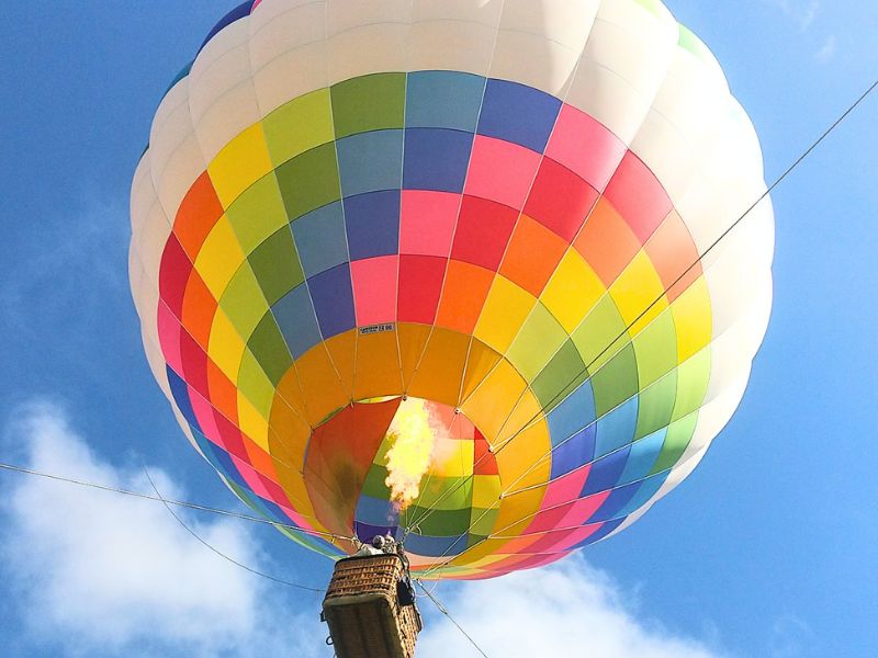 富士本栖湖リゾート　気球体験