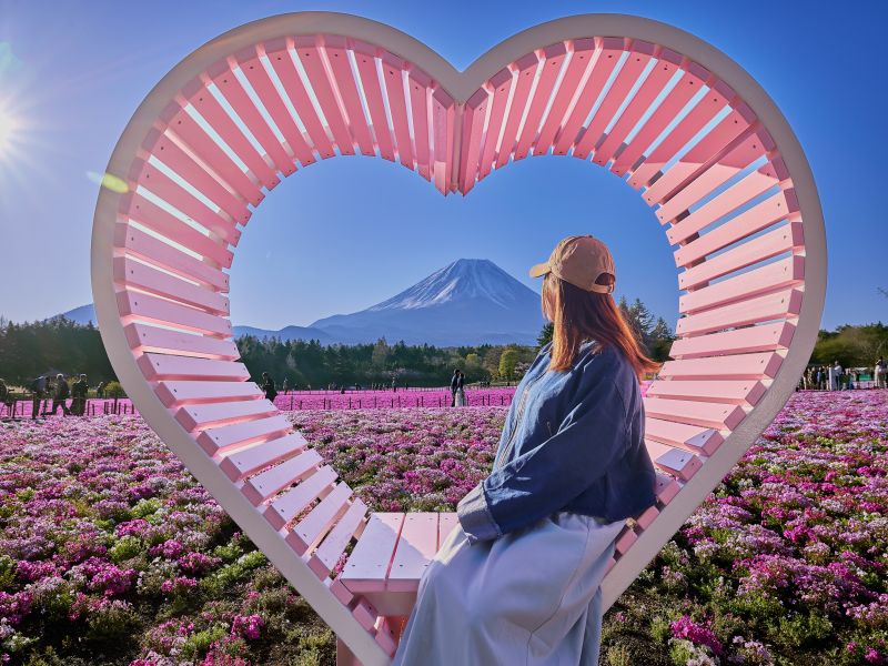 恋するハートのベンチ