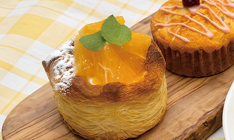 お花をモチーフにしたパン