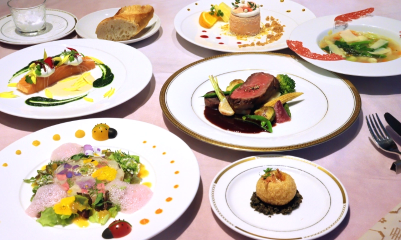 フラワーディナーコース